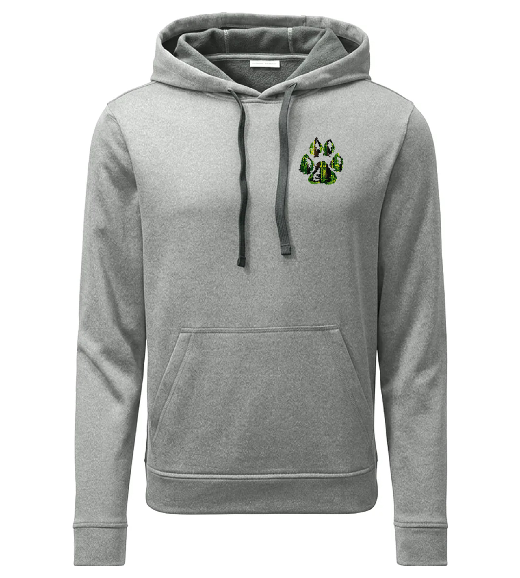 Sport-Tek PosiCharge Sport-Wick Heather Fleece Hooded Pullover