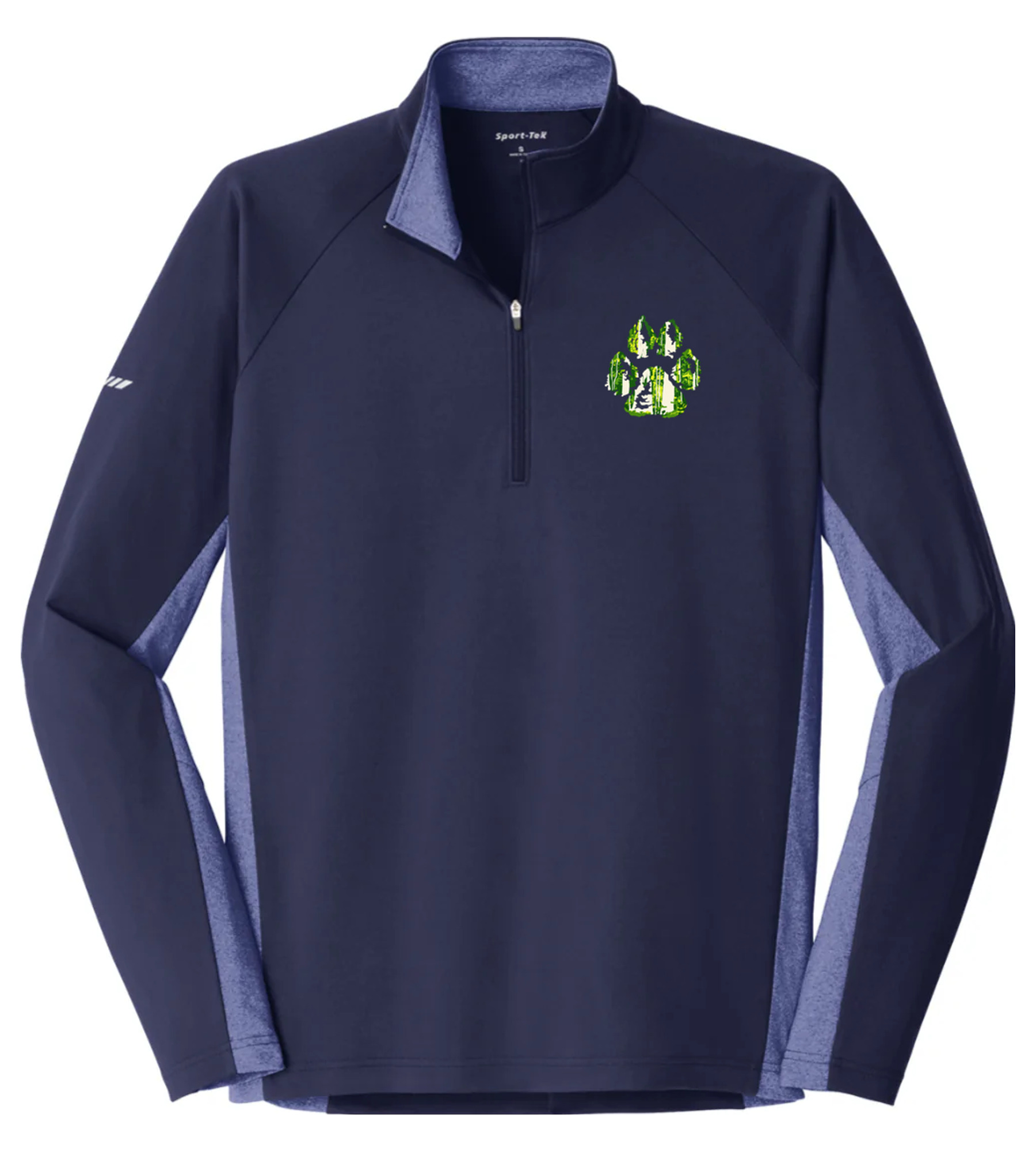 Sport-Tek Sport-Wick Stretch Contrast 1/2-Zip Pullover