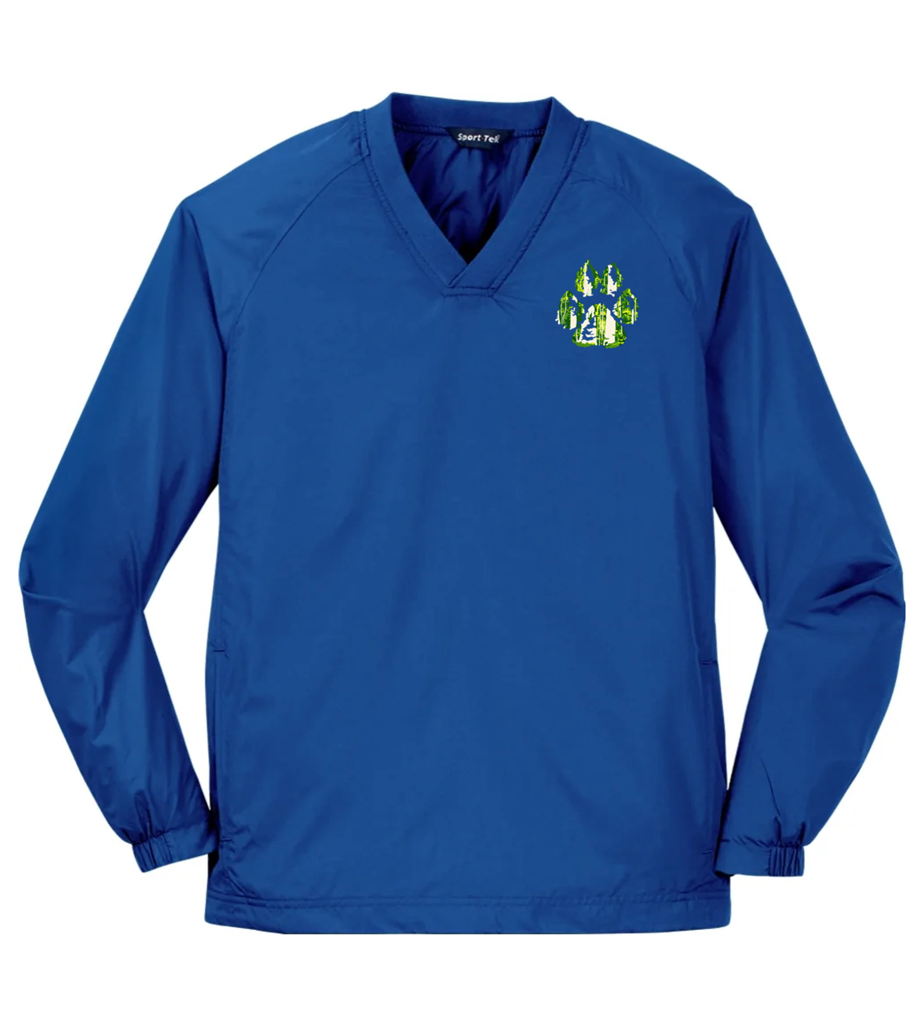 Sport-Tek V-Neck Raglan Wind Shirt